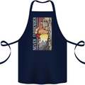 Never Surrender Rock Climbing Climber Cotton Apron 100% Organic Navy Blue