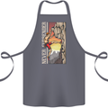 Never Surrender Rock Climbing Climber Cotton Apron 100% Organic Steel