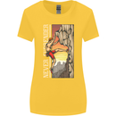Never Surrender Rock Climbing Climber Womens Wider Cut T-Shirt Yellow