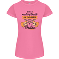 Never Underestimate an Old Man Guitar Womens Petite Cut T-Shirt Azalea