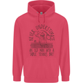 Never Underestimate an Old Man Table Tennis Childrens Kids Hoodie Heliconia