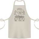 Never Underestimate an Old Man Table Tennis Cotton Apron 100% Organic Natural