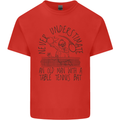 Never Underestimate an Old Man Table Tennis Kids T-Shirt Childrens Red