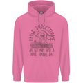 Never Underestimate an Old Man Table Tennis Mens 80% Cotton Hoodie Azelea