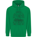 Never Underestimate an Old Man Table Tennis Mens 80% Cotton Hoodie Irish Green