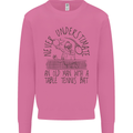 Never Underestimate an Old Man Table Tennis Mens Sweatshirt Jumper Azalea