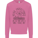 Never Underestimate an Old Man Table Tennis Mens Sweatshirt Jumper Azalea