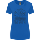 Never Underestimate an Old Man Table Tennis Womens Wider Cut T-Shirt Royal Blue
