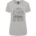 Never Underestimate an Old Man Table Tennis Womens Wider Cut T-Shirt Sports Grey