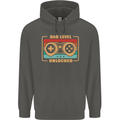New Dad Father Gaming Gamer Baby Childrens Kids Hoodie Storm Grey