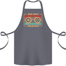 New Dad Father Gaming Gamer Baby Cotton Apron 100% Organic Steel
