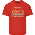 New Dad Father Gaming Gamer Baby Kids T-Shirt Childrens Red