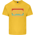 New Dad Father Gaming Gamer Baby Kids T-Shirt Childrens Yellow