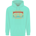 New Dad Father Gaming Gamer Baby Mens 80% Cotton Hoodie Peppermint