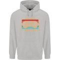 New Dad Father Gaming Gamer Baby Mens 80% Cotton Hoodie Sports Grey