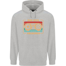 New Dad Father Gaming Gamer Baby Mens 80% Cotton Hoodie Sports Grey