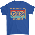 New Dad Father Gaming Gamer Baby Mens T-Shirt 100% Cotton Royal Blue