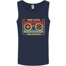 New Dad Father Gaming Gamer Baby Mens Vest Tank Top Navy Blue