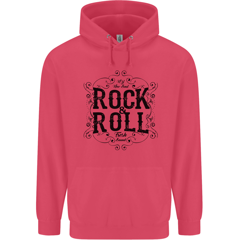 New Soul Rock n Roll Childrens Kids Hoodie Heliconia