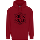 New Soul Rock n Roll Childrens Kids Hoodie Red