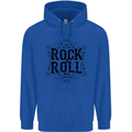 New Soul Rock n Roll Childrens Kids Hoodie Royal Blue