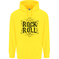 New Soul Rock n Roll Childrens Kids Hoodie Yellow