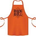 New Soul Rock n Roll Cotton Apron 100% Organic Orange