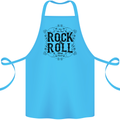 New Soul Rock n Roll Cotton Apron 100% Organic Turquoise