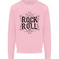 New Soul Rock n Roll Kids Sweatshirt Jumper Light Pink