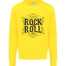 New Soul Rock n Roll Kids Sweatshirt Jumper Yellow