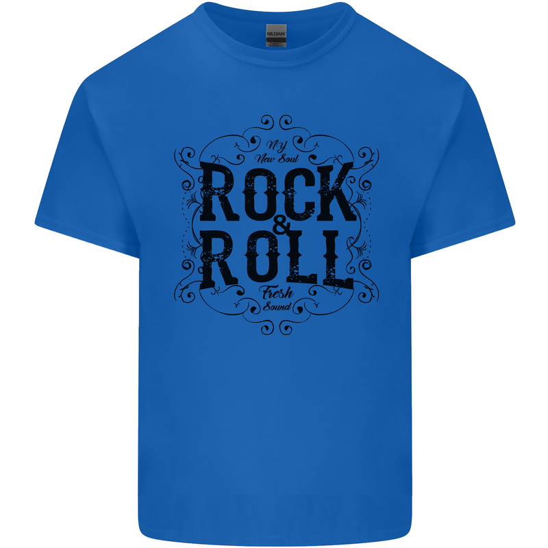 New Soul Rock n Roll Kids T-Shirt Childrens Royal Blue