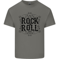 New Soul Rock n Roll Mens Cotton T-Shirt Tee Top Charcoal