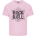 New Soul Rock n Roll Mens Cotton T-Shirt Tee Top Light Pink