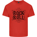 New Soul Rock n Roll Mens Cotton T-Shirt Tee Top Red