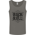 New Soul Rock n Roll Mens Vest Tank Top Charcoal