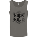 New Soul Rock n Roll Mens Vest Tank Top Charcoal