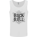 New Soul Rock n Roll Mens Vest Tank Top White