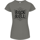 New Soul Rock n Roll Womens Petite Cut T-Shirt Charcoal