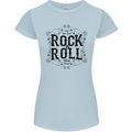 New Soul Rock n Roll Womens Petite Cut T-Shirt Light Blue