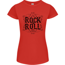 New Soul Rock n Roll Womens Petite Cut T-Shirt Red
