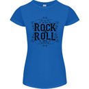 New Soul Rock n Roll Womens Petite Cut T-Shirt Royal Blue