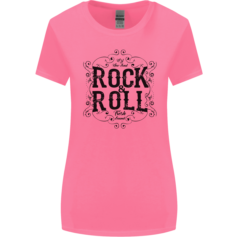 New Soul Rock n Roll Womens Wider Cut T-Shirt Azalea