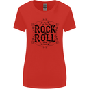 New Soul Rock n Roll Womens Wider Cut T-Shirt Red