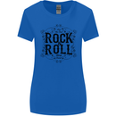 New Soul Rock n Roll Womens Wider Cut T-Shirt Royal Blue