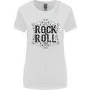 New Soul Rock n Roll Womens Wider Cut T-Shirt White