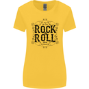 New Soul Rock n Roll Womens Wider Cut T-Shirt Yellow