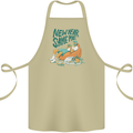 New Year Same Me Resolution Gaming Lazy Cotton Apron 100% Organic Khaki