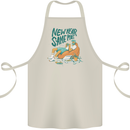New Year Same Me Resolution Gaming Lazy Cotton Apron 100% Organic Natural