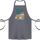 New Year Same Me Resolution Gaming Lazy Cotton Apron 100% Organic Steel