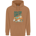 New Year Same Me Resolution Gaming Lazy Mens 80% Cotton Hoodie Caramel Latte